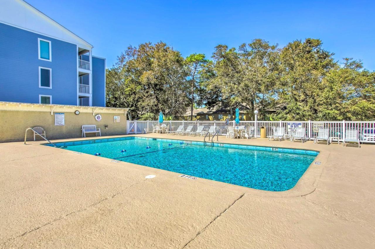 Myrtle Beach Condo With Balcony Walk To Beach! Εξωτερικό φωτογραφία